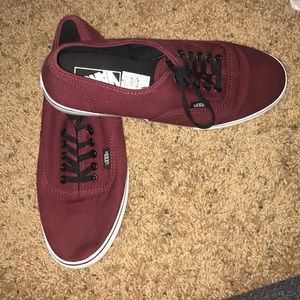Lo Pro Vans / Maroon